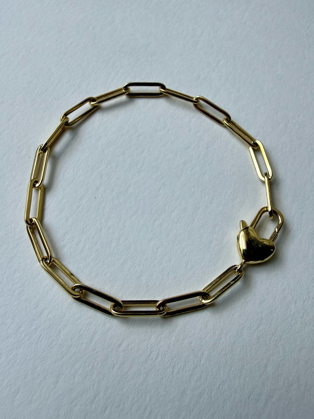 gorjana Heart Padlock Bracelet
